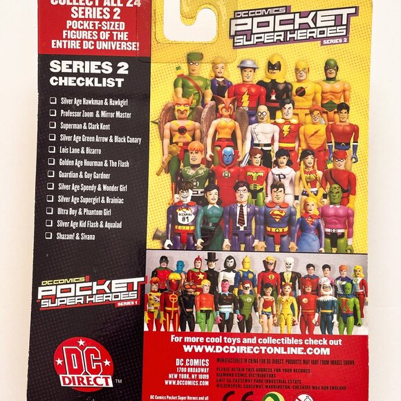 DC Comics Pocket Heroes 11 JLA Action Figure Lot Martian Manhunter Table Set - Picture 16 of 16